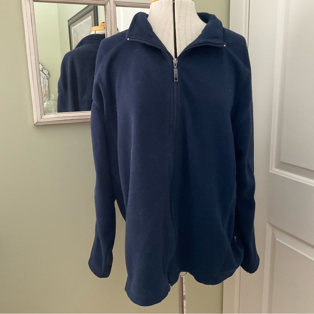 SPORTEK, FLEECE JACKET, NAVY BLUESIZE: XL